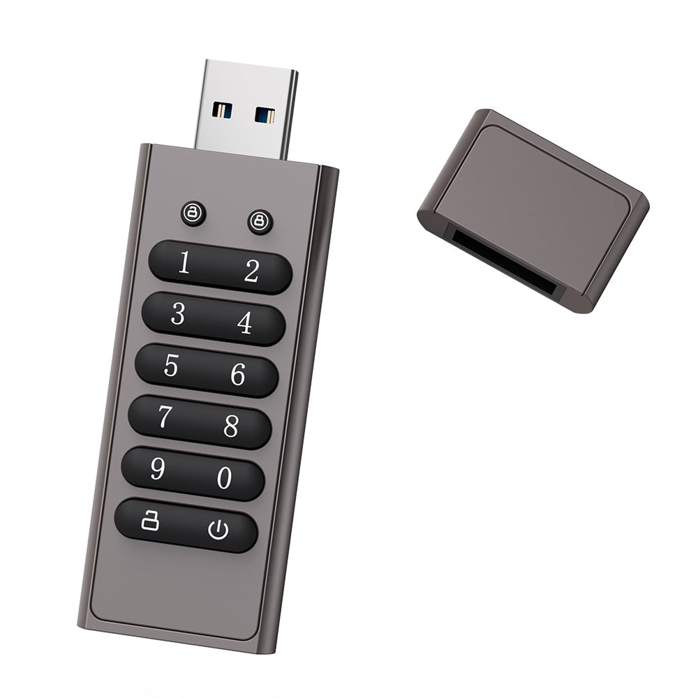 32 GB Encrypted Keypad USB Flash Drive