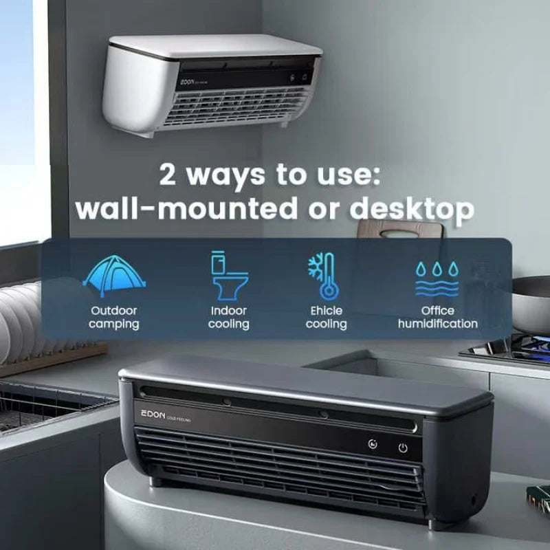 Turbo Air Circulation Remote Wall-Mount Cooling Fan - Image 3