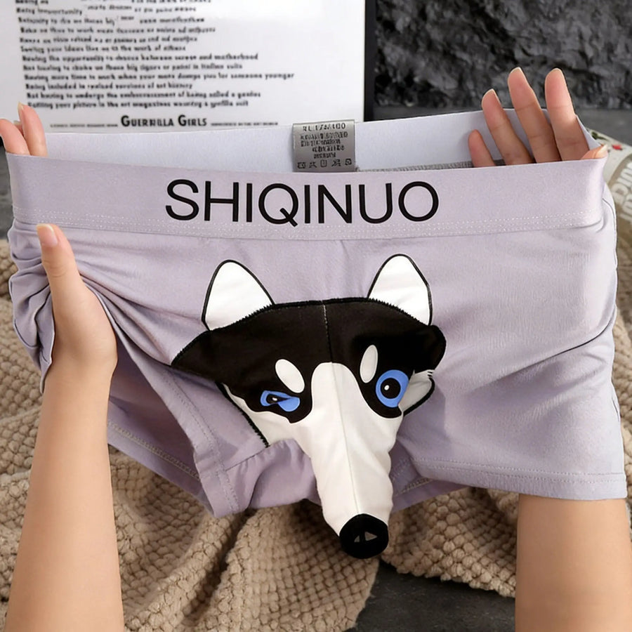 Hungry Husky Boxer Shorts