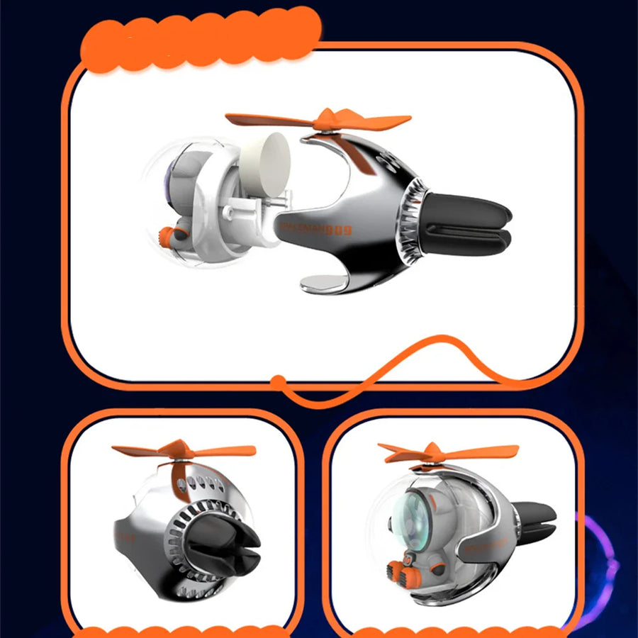 Luminous Helicopter Animals Car Air Freshener - Image 6
