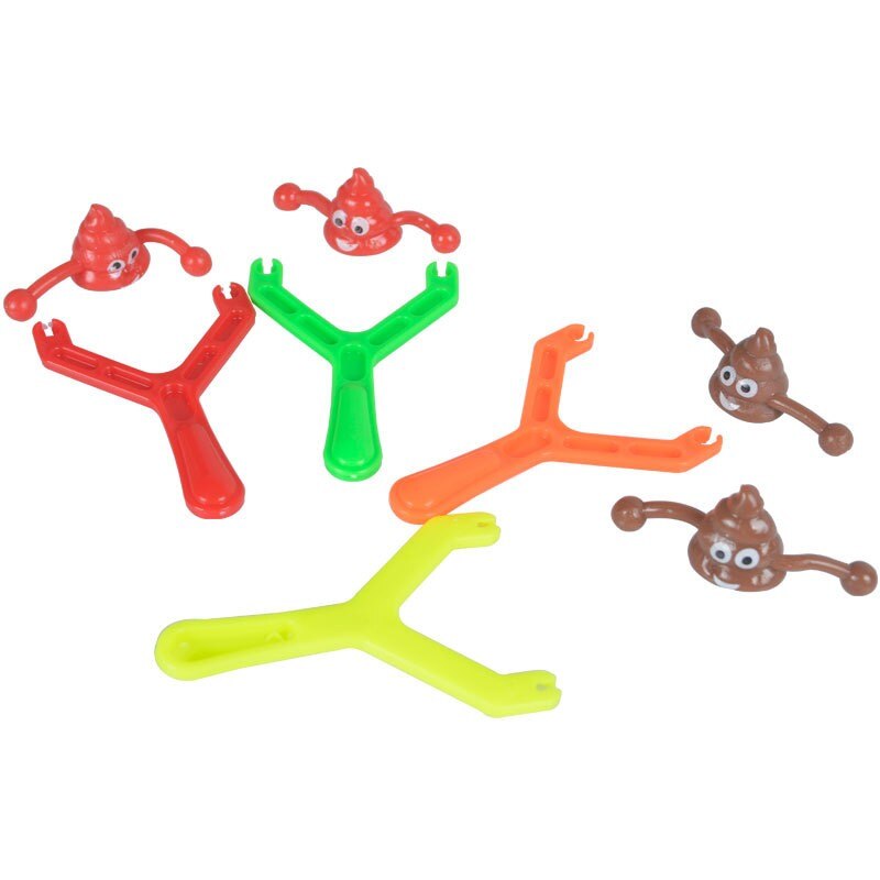 Elastic Poop Emoji Slingshot Toy - Image 6