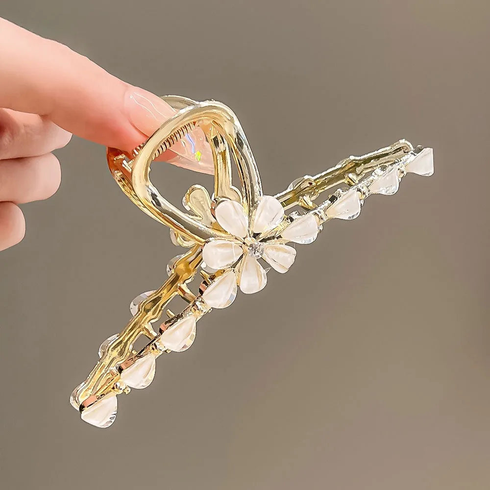 Bluebell Floral Hair Claw Clip