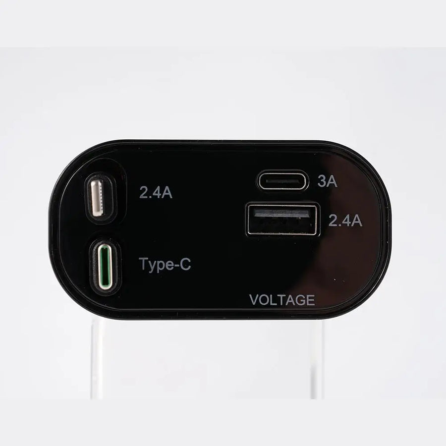 4in1 Retractable Fast Charging Car Lighter Charger - Image 3