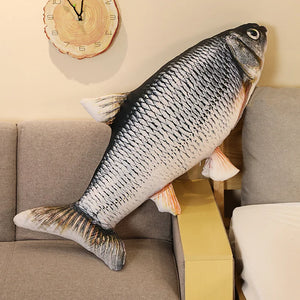 Giant Fish Plush Realistic Pillow - Image 0