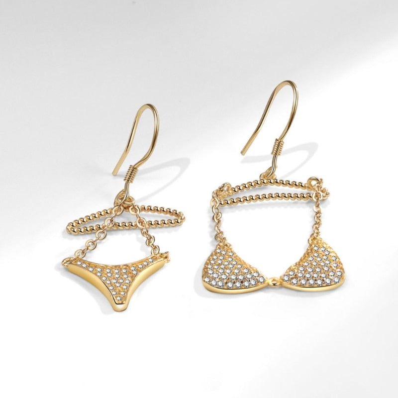 Sun Kissed Bikini Shape Earrings - Image 4