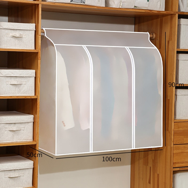 Home Organizer Dust Cover Clothes Storage Wardrobe Bag - Image 13