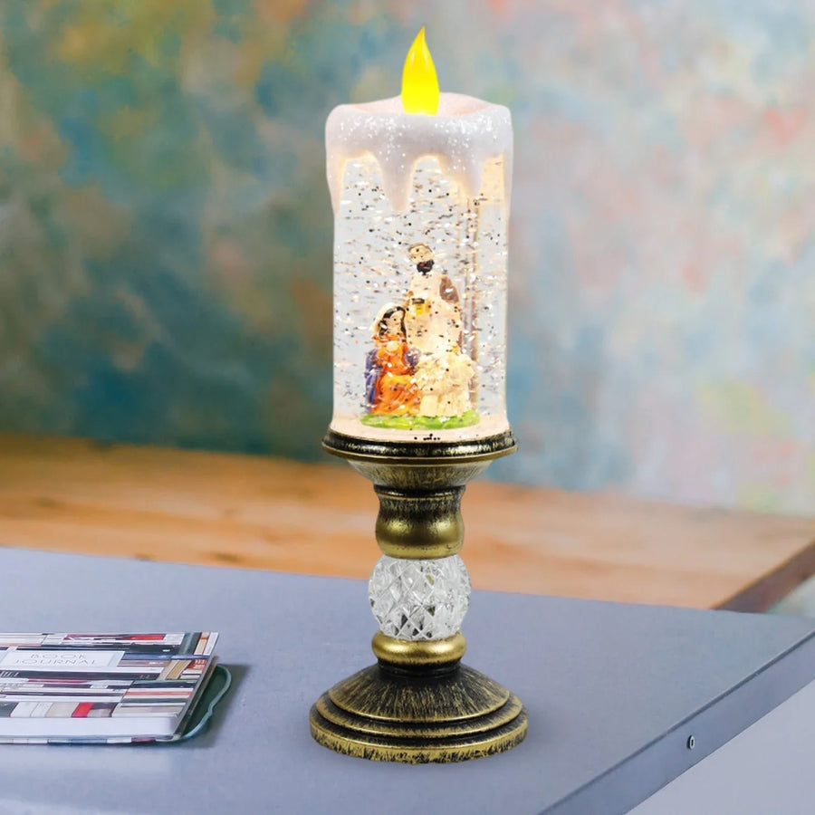 Crystal Echo Christmas Water Candle - Image 7