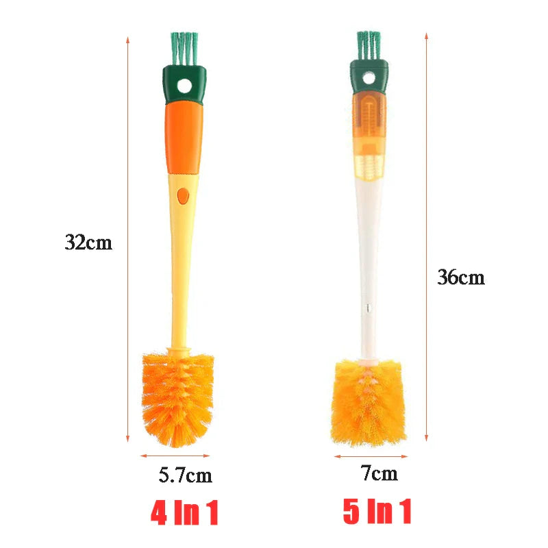 Ultra Scrub Multipurpose Long Arm Kitchen Brush Set