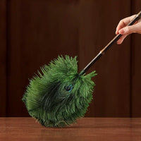 Peacock Feather Anti-Static Dusting Brush - Image 3