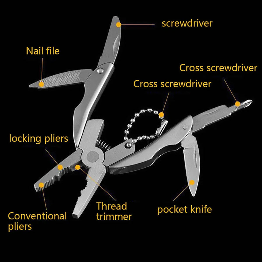 Stainless Edge EDC Multi-Tool Emergency Keychain - Image 4