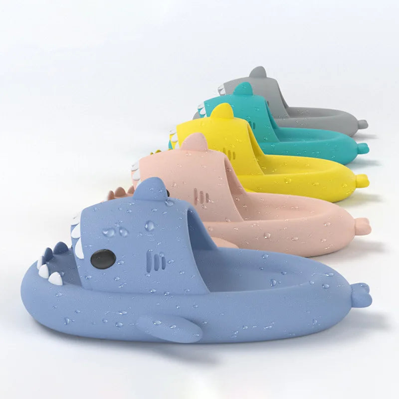 Happy Shark Beach Slippers - Image 5