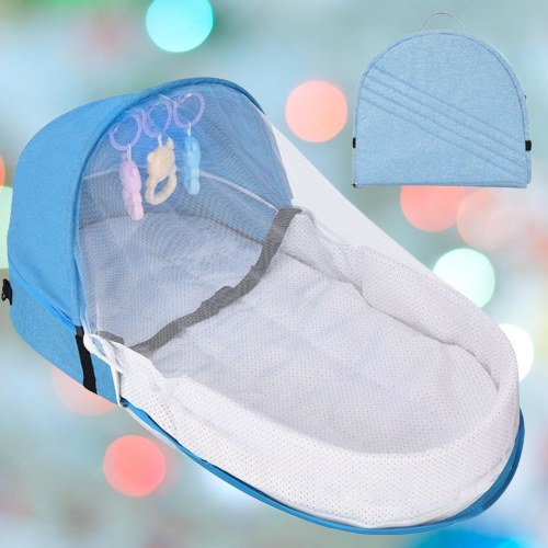 Portable Foldable Crib Baby Nest Backpack - Image 0