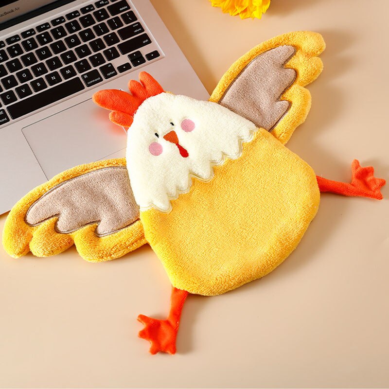 Chicken Shaped Quick Drying Hand Towel