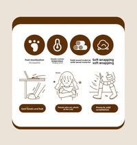 Natural Wood Herbal Heat Circulation Therapy Boots - Image 4