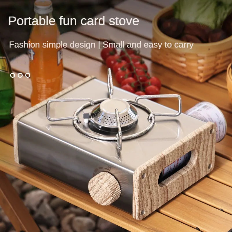 On-the-Go Cooking Stainless Steel Outdoor Camping Stove - Image 5