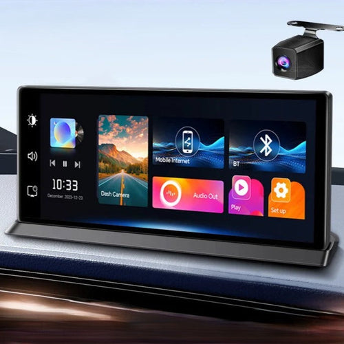 Dual Lens Camera Car Touchscreen Dashboard Smart Screen - Image 0