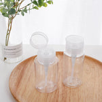 Transparent Refillable Cosmetic Storage Travel Bottle