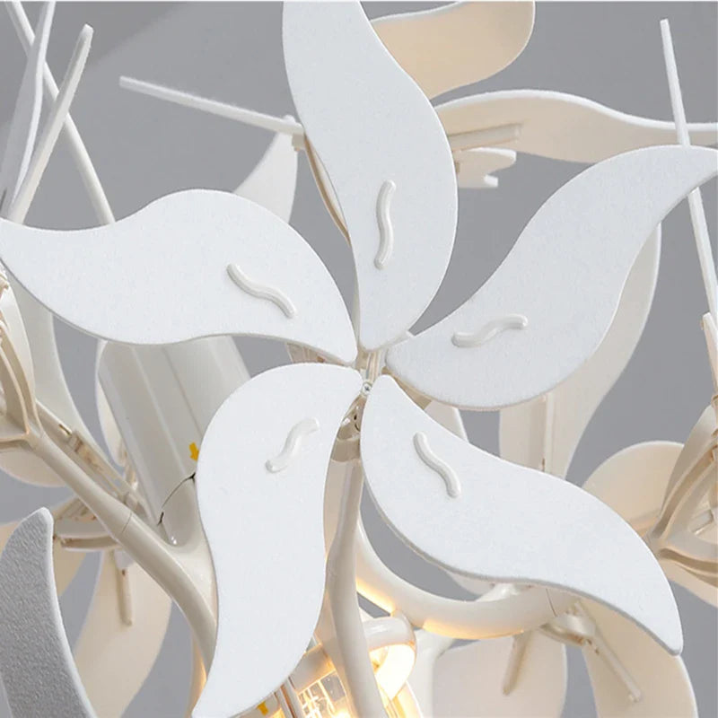 Elegant Retractable Bauhinia Blossom Pendant Light - Image 4