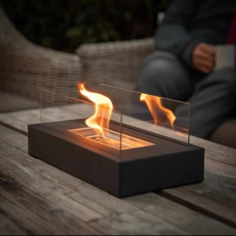 Portable Mini Atmosphere Fireplace - Image 0