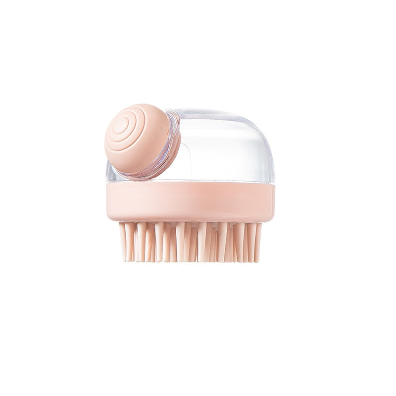 Quick Clean Shampoo Dispenser Hair Massager Brush - Image 5