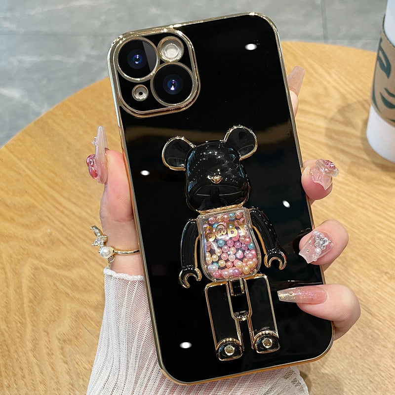 Bear Lover Colorful 3D Doll Phone Case - Image 6