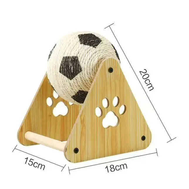 Mini Football Cat Exercise Training Toy Stand - Image 6