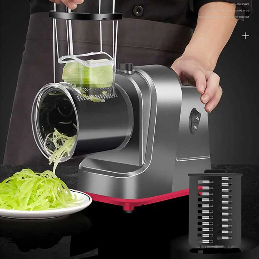 Electric Automatic Slice Vegetable Cutter - Image 0
