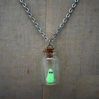 Mystic Night Glow Ghost Necklace - Image 1