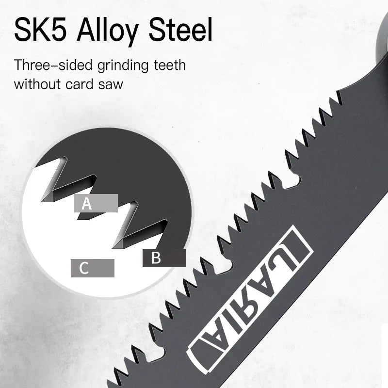 Woodworking Camping Craftsman Folding Hand Saw - Image 4