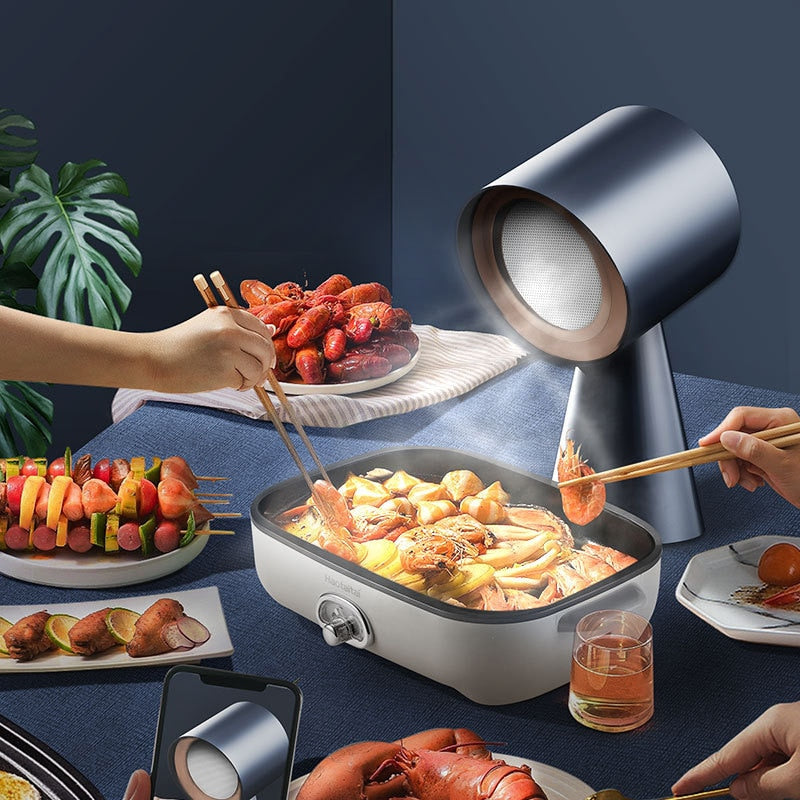 Kitchen Portable Desktop Air Mini Vent Fan - Image 3