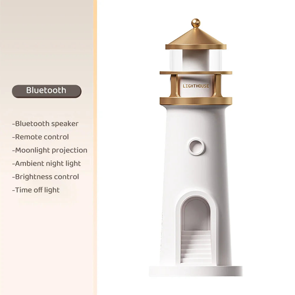 Lighthouse Ambient lights Bluetooth Music Dimmable Projection