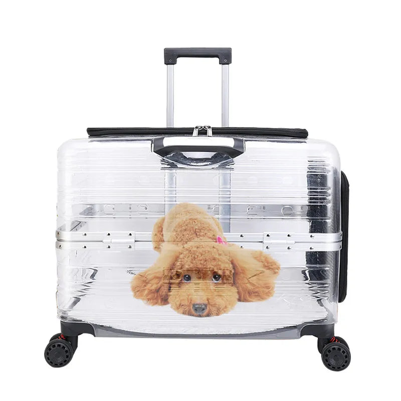Travel-Friendly Hop Nest Pet Carrier Suitcase - Image 2