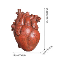 Lovesick Anatomical Heart Ceramic Flower Vase - Image 9
