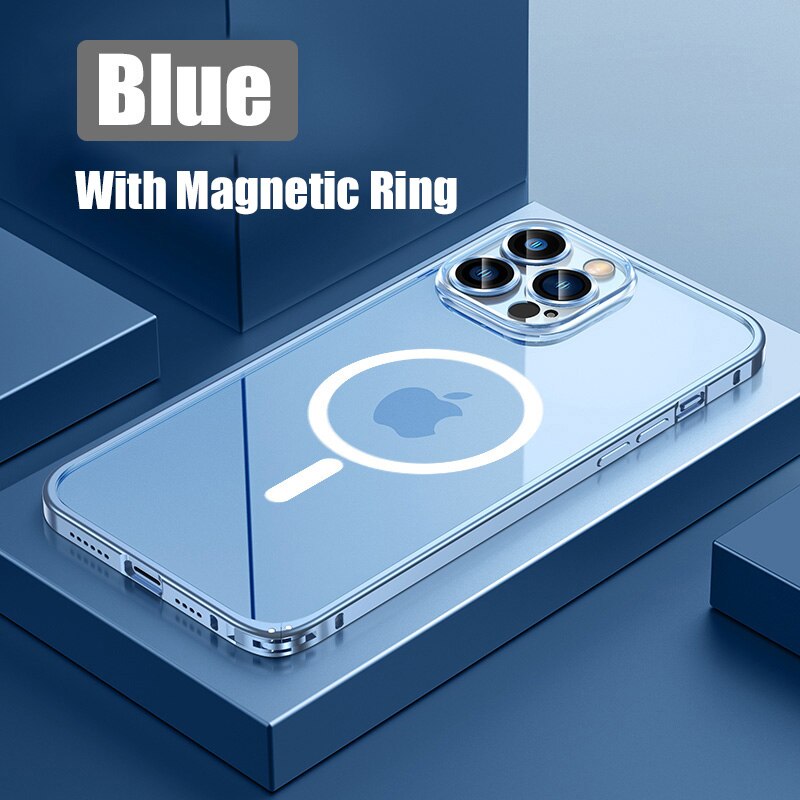 Metal Bumper Aluminum Magnetic Phone Case - Image 7
