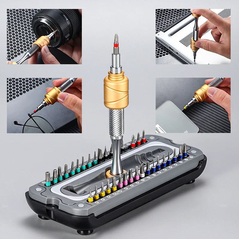 Fix It Quick Precision Magnetic Screwdriver Kit - Image 0