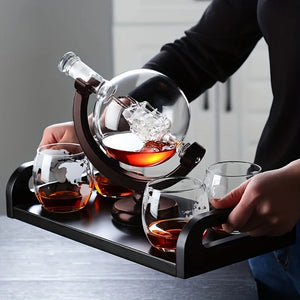 Creative Globe Decanter Set - Image 0