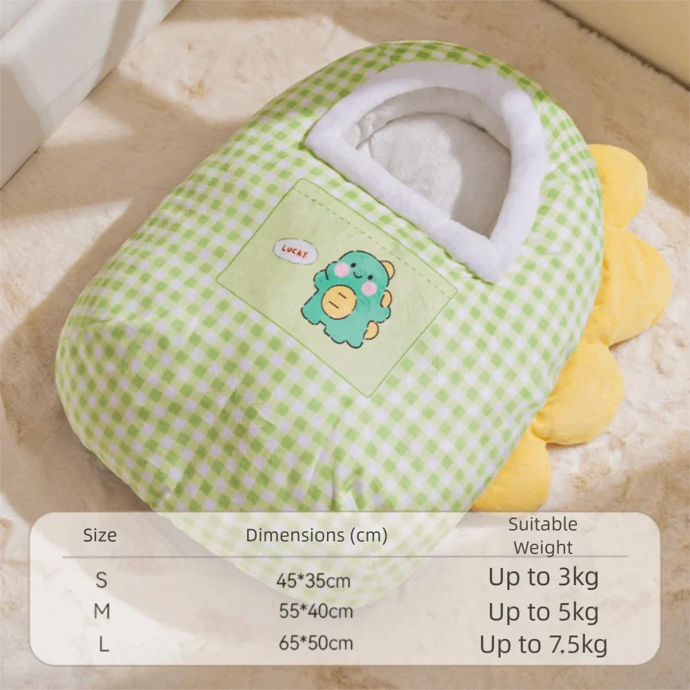 Snuggle Dreams Comfy Cat Bed House - Image 6