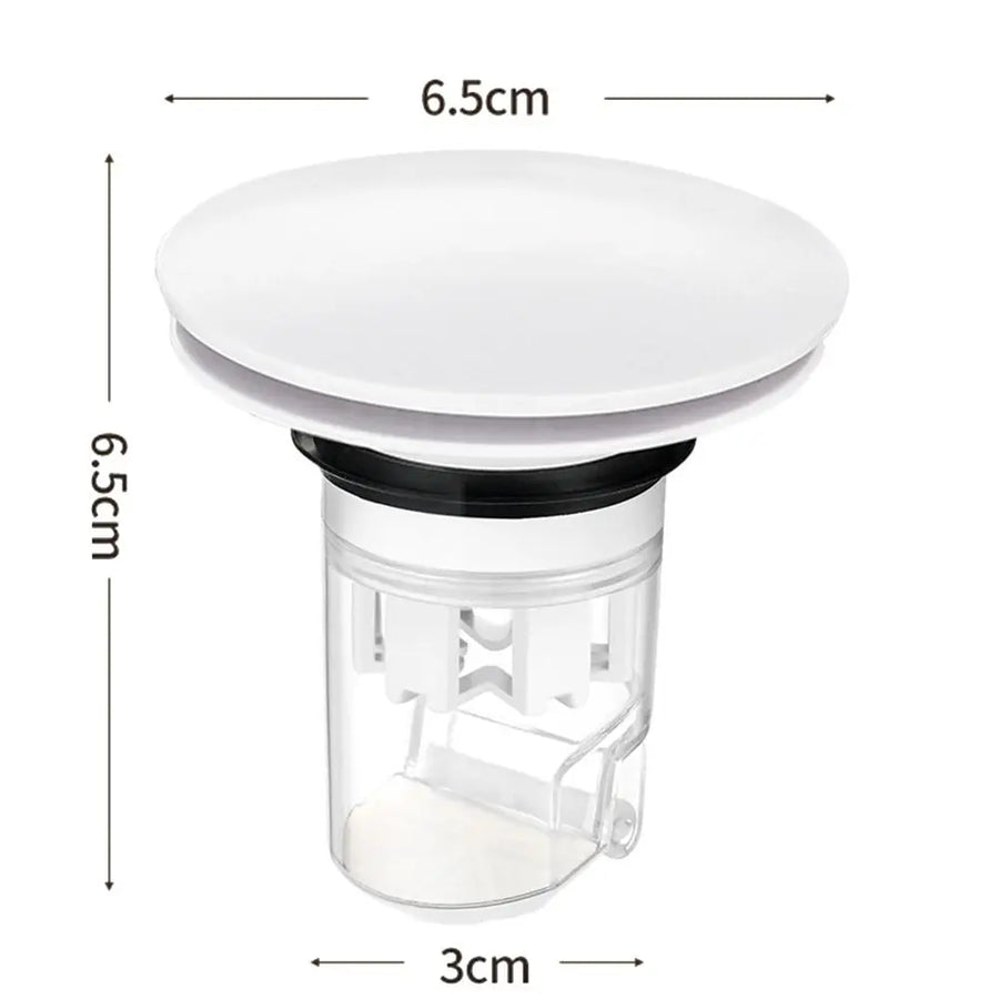 Pop-Up Universal Anti-Odor No Bug Bathroom Sink Strainer - Image 6