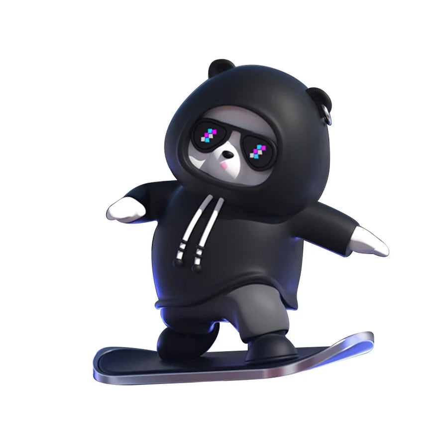 Skate Lover Bear Car Decor - Image 9