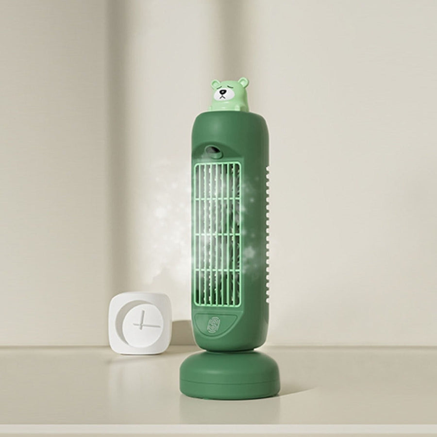 Mini Bear Air Cooler Humidifier Fan - Image 0