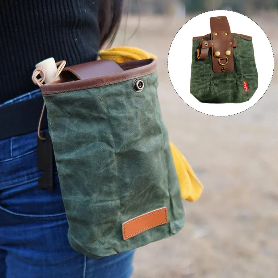 Vintage Foldable Outdoor Hiking Large Waist Bag - Image 0