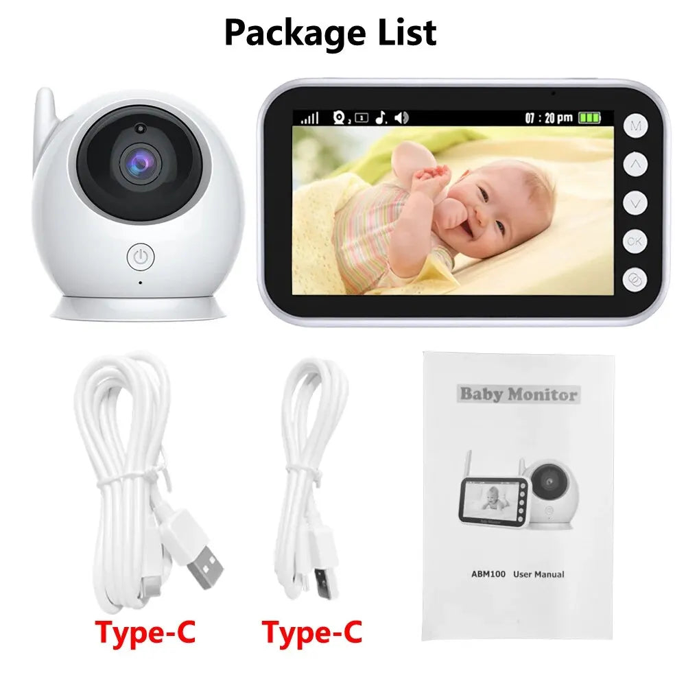 Baby Monitor Surveillance Night Vision Music Nanny Camera