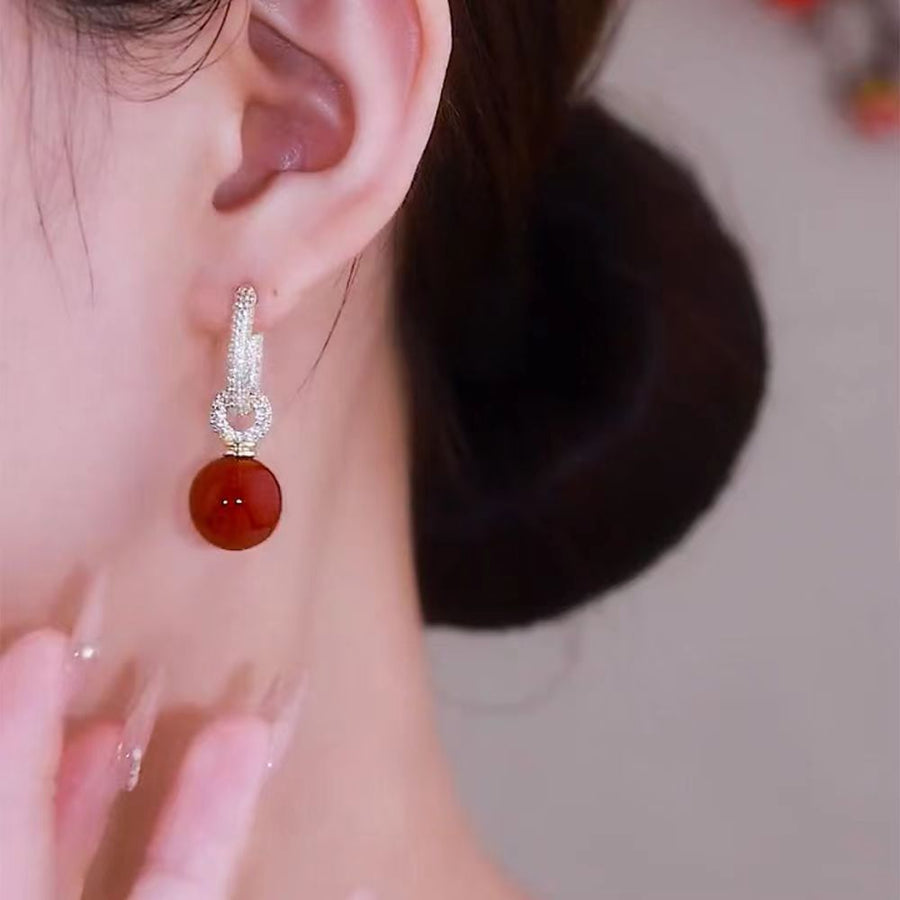 Sphere Love Elegant Earrings - Image 4