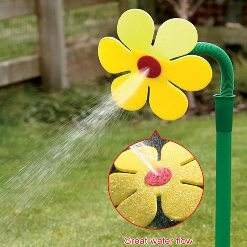 Dancing Sunflower Garden Sprinkler - Image 1