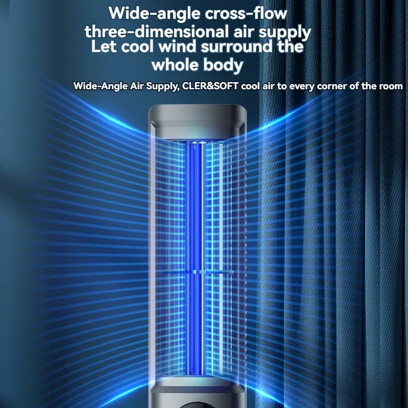 Towerless Ultra Cool Air Conditioning Desktop Fan - Image 1