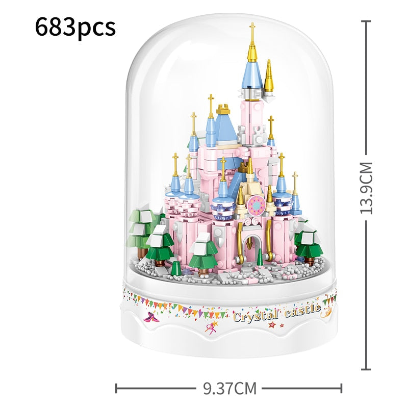 Royal Architecture Cartoon Castle Music Box - Image 6