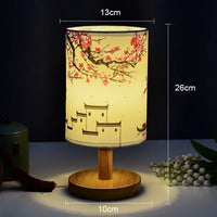 Sakura Glow Oriental Blossom Bedside Table Lamp - Image 7