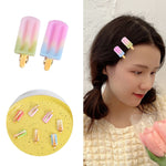 Mini Ice Cream Hairpins