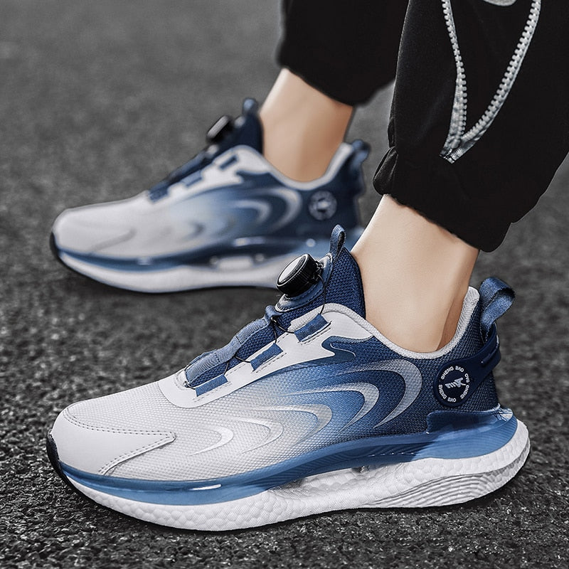 Creative Automatic Lace Up Breathable Shoes - Image 7