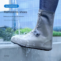 Dry Shield Reusable Non-Slip Silicone Waterproof Shoe Covers - Image 2